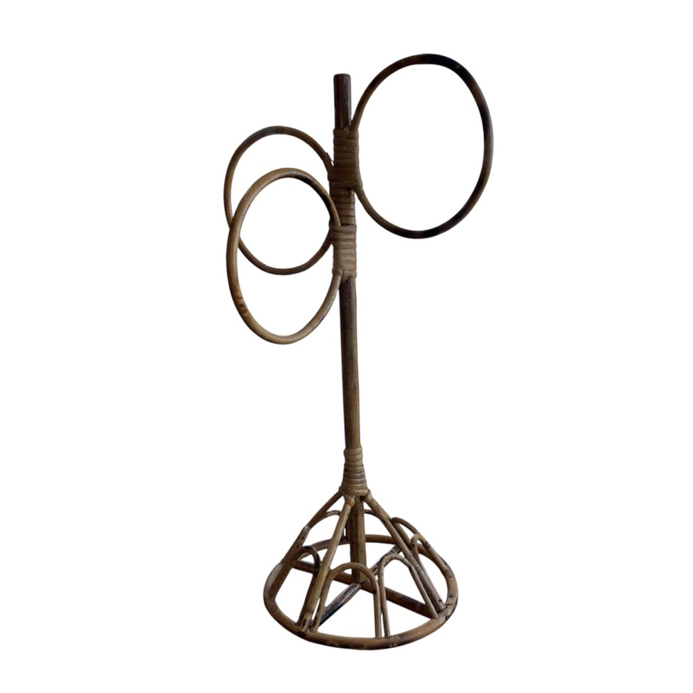 VINTAGE | Natural Rattan Towel Holder